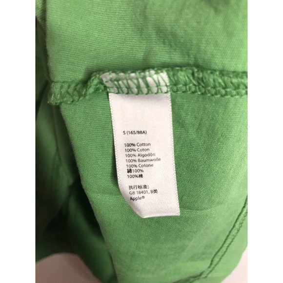 Apple Store Today At Apple Small Green Short Sleeve Graphic T-Shirt - Picture 4 of 6